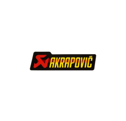 Adesivo con scritta AKRAPOVIC - 70x21