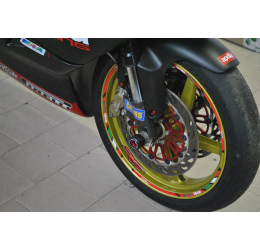 Protezione forcella anteriore + forcellone Melotti Racing per Aprilia RS 250 98-04
